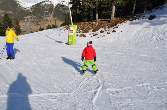  Children's area in the snow 